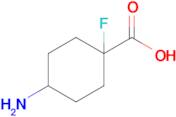 4-Amino-1-fluorocyclohexane-1-carboxylic acid