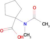 1-(n-Methylacetamido)cyclopentane-1-carboxylic acid