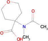 4-(n-Methylacetamido)tetrahydro-2h-pyran-4-carboxylic acid