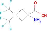 1-Amino-3,3-bis(trifluoromethyl)cyclobutane-1-carboxylic acid