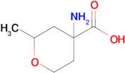 4-Amino-2-methyltetrahydro-2h-pyran-4-carboxylic acid