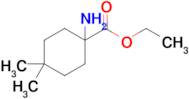 Ethyl 1-amino-4,4-dimethylcyclohexane-1-carboxylate