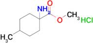 Methyl 1-amino-4-methylcyclohexane-1-carboxylate hydrochloride