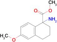 Methyl 1-amino-6-methoxy-1,2,3,4-tetrahydronaphthalene-1-carboxylate