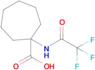 1-(2,2,2-Trifluoroacetamido)cycloheptane-1-carboxylic acid