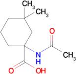 1-Acetamido-3,3-dimethylcyclohexane-1-carboxylic acid