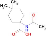 1-Acetamido-4,4-dimethylcyclohexane-1-carboxylic acid