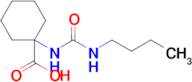 1-(3-Butylureido)cyclohexane-1-carboxylic acid