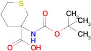 3-((Tert-butoxycarbonyl)amino)tetrahydro-2h-thiopyran-3-carboxylic acid