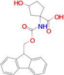 1-((((9h-Fluoren-9-yl)methoxy)carbonyl)amino)-3-hydroxycyclopentane-1-carboxylic acid