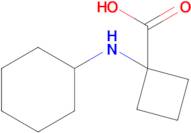 1-(Cyclohexylamino)cyclobutane-1-carboxylic acid