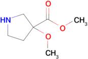 Methyl 3-methoxypyrrolidine-3-carboxylate