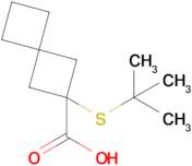 2-(Tert-butylthio)spiro[3.3]heptane-2-carboxylic acid