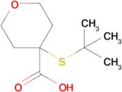 4-(Tert-butylthio)tetrahydro-2h-pyran-4-carboxylic acid