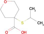 4-(Isopropylthio)tetrahydro-2h-pyran-4-carboxylic acid