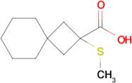 2-(Methylthio)spiro[3.5]nonane-2-carboxylic acid