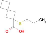 2-(Propylthio)spiro[3.3]heptane-2-carboxylic acid