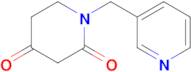 1-(Pyridin-3-ylmethyl)piperidine-2,4-dione