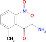 2-Amino-1-(2-methyl-6-nitrophenyl)ethan-1-one