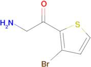 2-Amino-1-(3-bromothiophen-2-yl)ethan-1-one