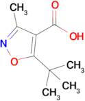 5-(Tert-butyl)-3-methylisoxazole-4-carboxylic acid