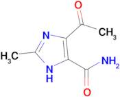 4-acetyl-2-methyl-1H-imidazole-5-carboxamide