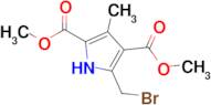 Dimethyl 5-(bromomethyl)-3-methyl-1h-pyrrole-2,4-dicarboxylate