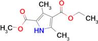 4-Ethyl 2-methyl 3,5-dimethyl-1h-pyrrole-2,4-dicarboxylate