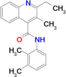 n-(2,3-Dimethylphenyl)-2-ethyl-3-methylquinoline-4-carboxamide