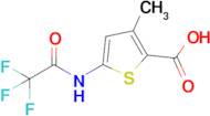 3-Methyl-5-(2,2,2-trifluoroacetamido)thiophene-2-carboxylic acid