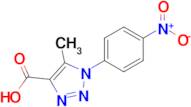 5-Methyl-1-(4-nitrophenyl)-1h-1,2,3-triazole-4-carboxylic acid