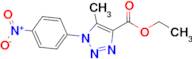 Ethyl 5-methyl-1-(4-nitrophenyl)-1h-1,2,3-triazole-4-carboxylate