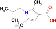 1-Isobutyl-2,5-dimethyl-1h-pyrrole-3-carboxylic acid