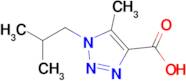 1-Isobutyl-5-methyl-1h-1,2,3-triazole-4-carboxylic acid