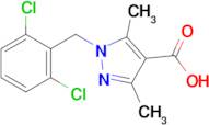 1-(2,6-Dichlorobenzyl)-3,5-dimethyl-1h-pyrazole-4-carboxylic acid