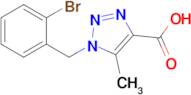 1-(2-Bromobenzyl)-5-methyl-1h-1,2,3-triazole-4-carboxylic acid