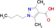 1-Butyl-3,5-dimethyl-1h-pyrazole-4-carboxylic acid