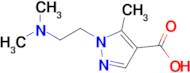 1-(2-(Dimethylamino)ethyl)-5-methyl-1h-pyrazole-4-carboxylic acid