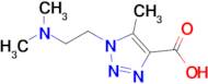 1-(2-(Dimethylamino)ethyl)-5-methyl-1h-1,2,3-triazole-4-carboxylic acid