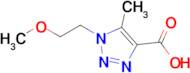 1-(2-Methoxyethyl)-5-methyl-1h-1,2,3-triazole-4-carboxylic acid