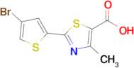 2-(4-Bromothiophen-2-yl)-4-methylthiazole-5-carboxylic acid