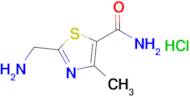 2-(Aminomethyl)-4-methylthiazole-5-carboxamide hydrochloride