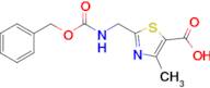 2-((((Benzyloxy)carbonyl)amino)methyl)-4-methylthiazole-5-carboxylic acid