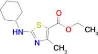 Ethyl 2-(cyclohexylamino)-4-methylthiazole-5-carboxylate