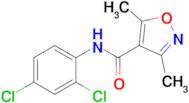 n-(2,4-Dichlorophenyl)-3,5-dimethylisoxazole-4-carboxamide