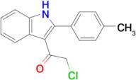 2-Chloro-1-(2-(p-tolyl)-1h-indol-3-yl)ethan-1-one