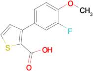 3-(3-Fluoro-4-methoxyphenyl)thiophene-2-carboxylic acid