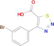 4-(3-Bromophenyl)-1,2,3-thiadiazole-5-carboxylic acid