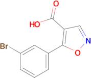 5-(3-Bromophenyl)isoxazole-4-carboxylic acid