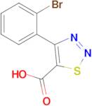 4-(2-Bromophenyl)-1,2,3-thiadiazole-5-carboxylic acid